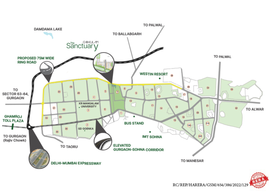 Gokulam Plots Sohna